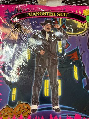 Gangster Suit, Halloween Costume Size XL
